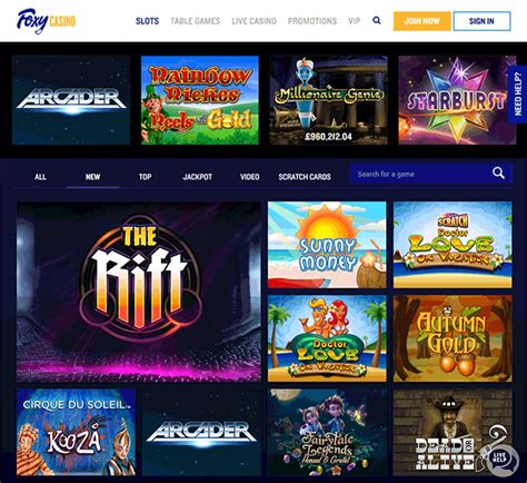 foxy casino games